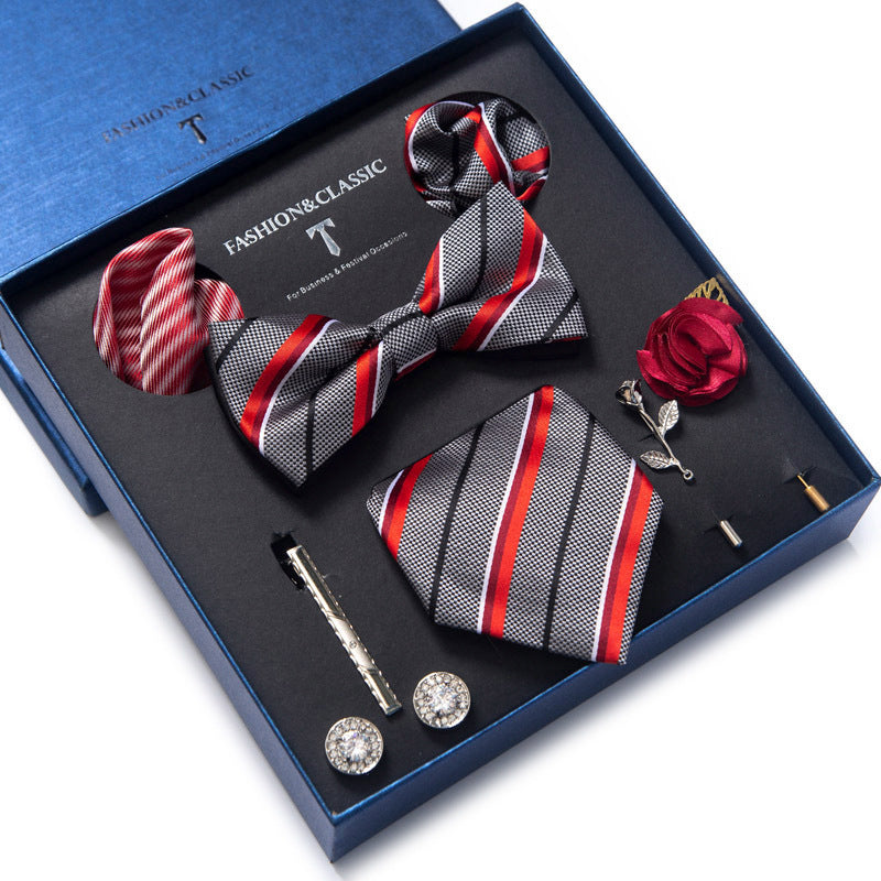 Tie 8-piece Set Formal Suit Men - ARCHSHOPE