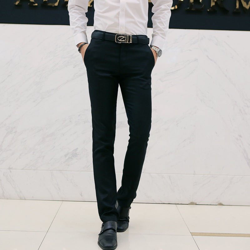 Casual business hosen männer Koreanische slim-fit casual hosen