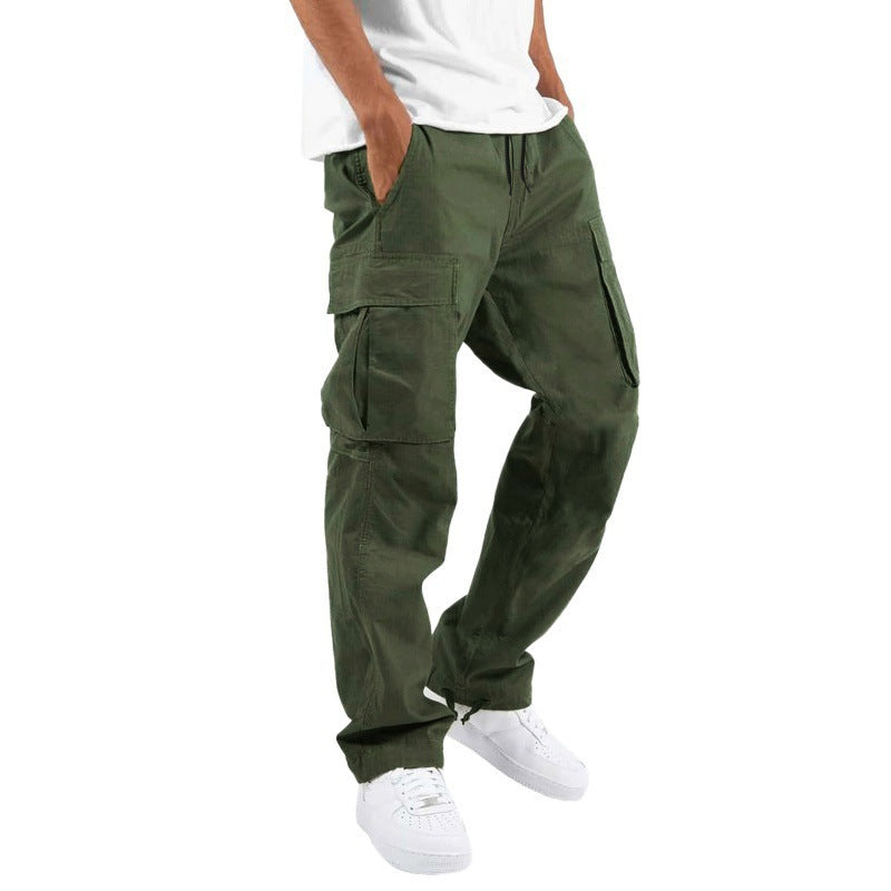 Trade Drawstring Multi-pocket Casual Trousers - ARCHSHOPE