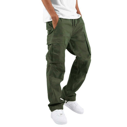 Trade Drawstring Multi-pocket Casual Trousers - ARCHSHOPE
