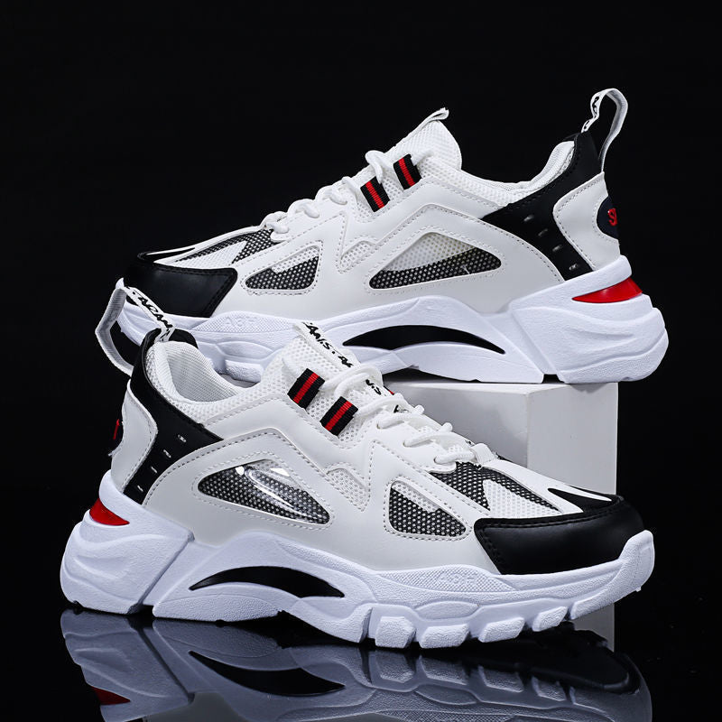Weiße Turnschuhe Männer Rutschfeste Walking Laufschuhe Sport