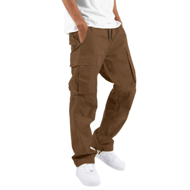 Trade Drawstring Multi-pocket Casual Trousers - ARCHSHOPE