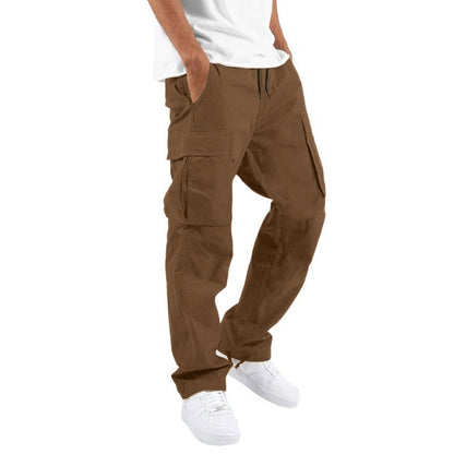 Trade Drawstring Multi-pocket Casual Trousers - ARCHSHOPE