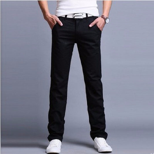 Pantalon long tendance slim quatre saisons pour homme
