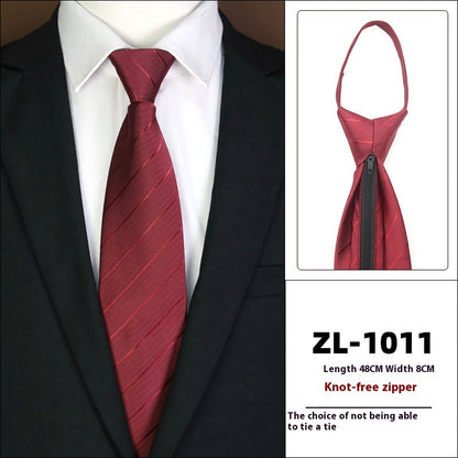 Men's Formal Wear Business Zipper Tie-free - ARCHSHOPE