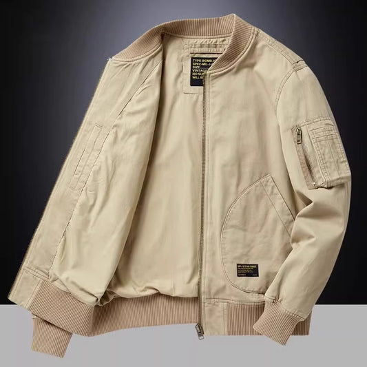 Veste pilote de baseball tendance printemps-automne pour hommes