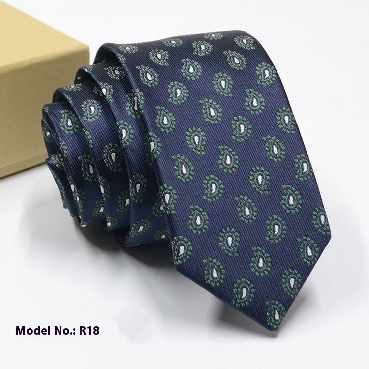 Fashion Exquisite Jacquard Tie Wedding Groom - ARCHSHOPE