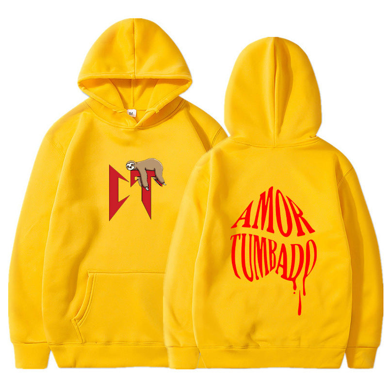 Runs Tumbados Hoodies Men Fashion Nathanael Cano Long Sle - ARCHSHOPE