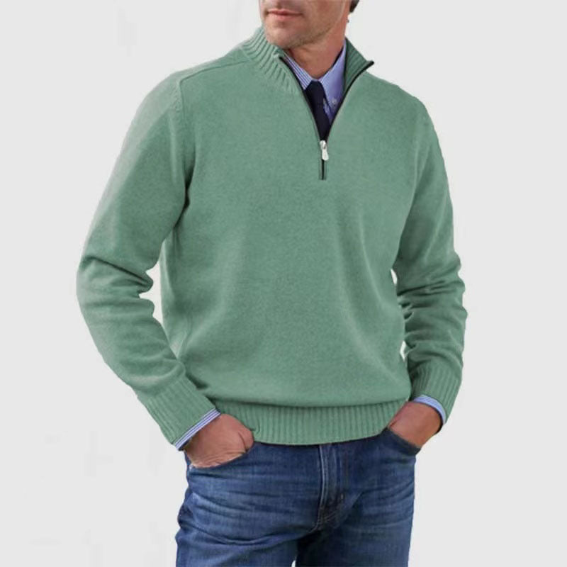 Men's Plus Size Knitwear Zipper - ARCHSHOPE