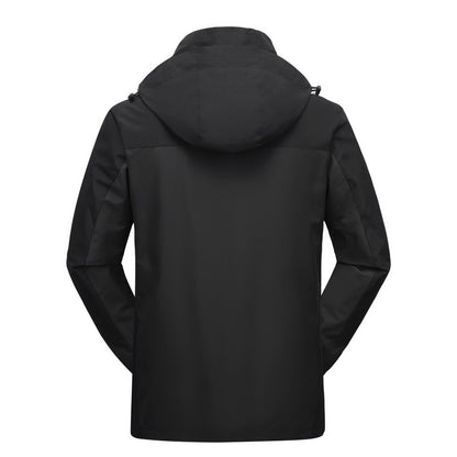 Winter Outdoor Drei-in-Eins-Mantel Warmhaltende Baumwollkleidung Shell-Jacke Baumwollgepolsterter Mantel Für Männer Und Frauen