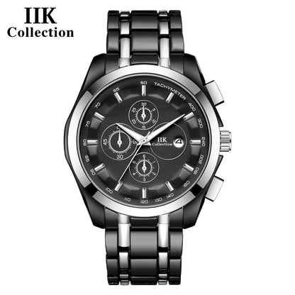 New Luminous Hands Alloy Mens Quartz Watch - ARCHSHOPE