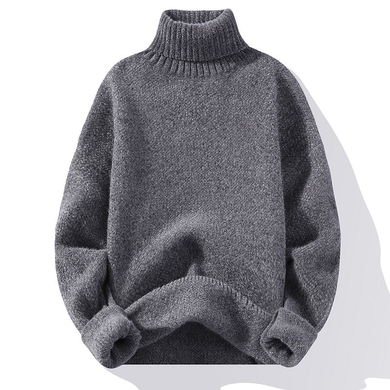 Pullover Weicher Pullover Herren Slim-Fit Verdicktes Pullover-Unterhemd