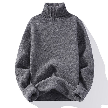Pullover Weicher Pullover Herren Slim-Fit Verdicktes Pullover-Unterhemd