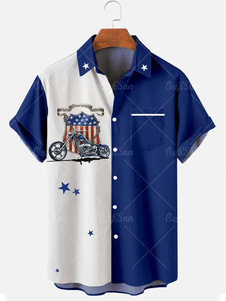 3D Sommer Casual Printed Hawaiian Shirt Männer Urlaub Seaside Wear