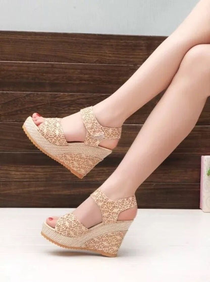 Flat bottom high heel sandals - ARCHSHOPE