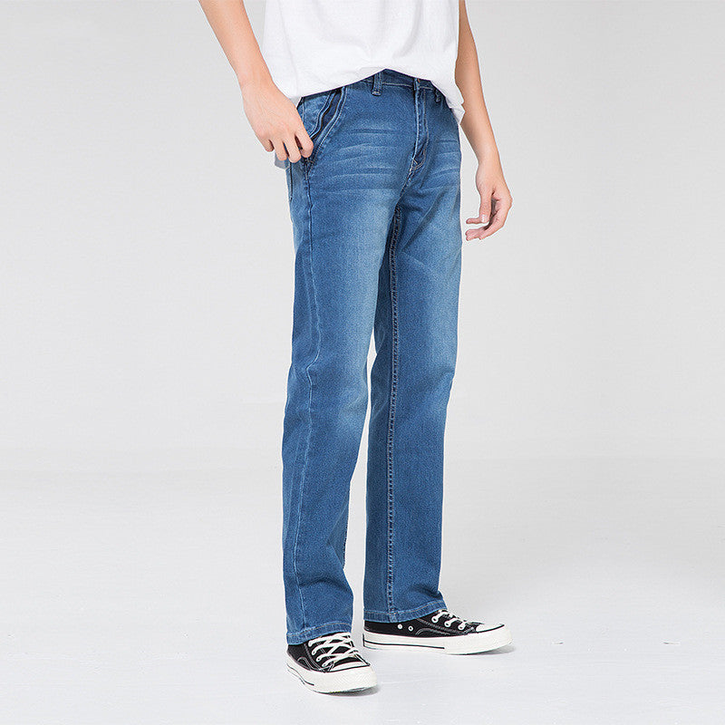 Pantalons jeans amples pour jeunes hommes