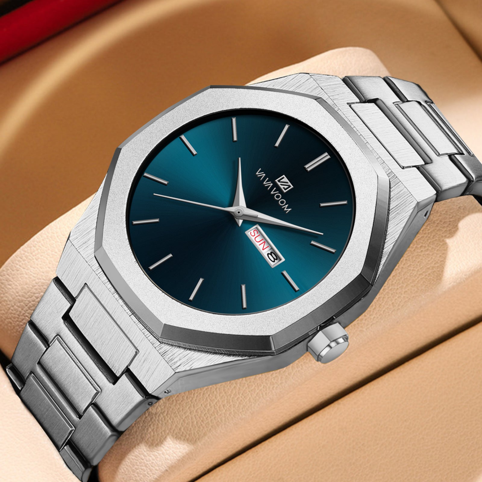 Business-Casual Steel-Chain Mens Watch - ARCHSHOPE