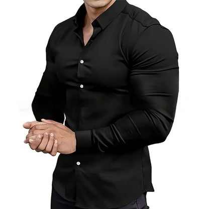 Men's Business Non-ironing Professional Anti-wrinkle Casual Shirt - ARCHSHOPE