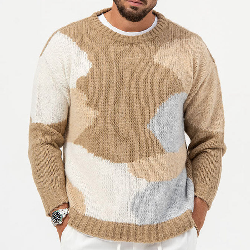 Hochwertige Strickmode für junge Männer
