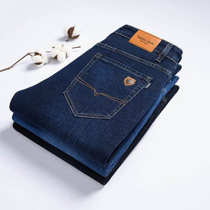 Herrenmode Lockere Gerade Freizeithose