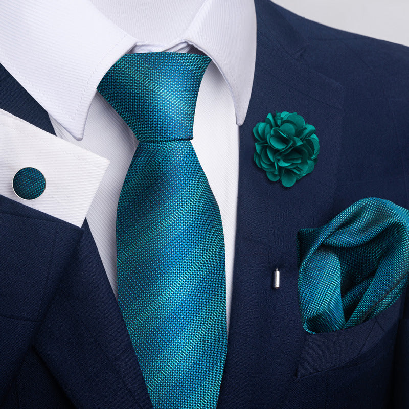 Men's Tie Suit Pocket Square Combo 8 - ARCHSHOPE