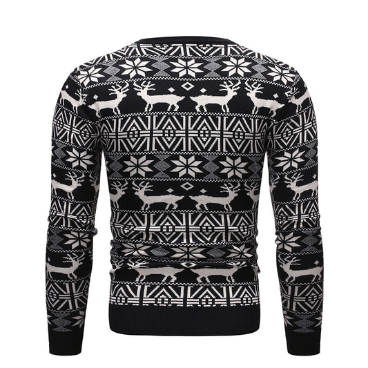 Printed Camouflage Casual Sweater Loose Top