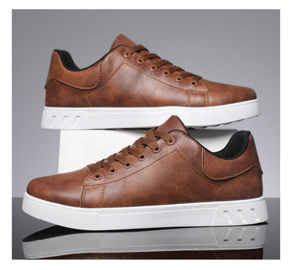 Lace-up Flat Shoes Men's Fashion Casual Shoes - ARCHSHOPE