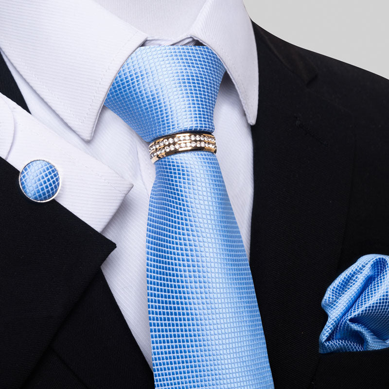 Multi Colored Striped Floral Mens Tie - ARCHSHOPE