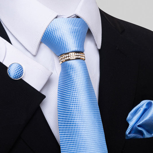 Multi Colored Striped Floral Mens Tie - ARCHSHOPE