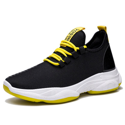 Männer Sneakers Schwarz Weiß Sportschuhe