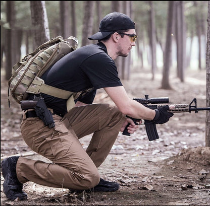 Pantalon tactique IX7 printemps et automne pour hommes, auto-culture, 9 pantalons de fan de l'armée des forces spéciales, salopette d'extérieur, pantalon d'entraînement droit multi-poches