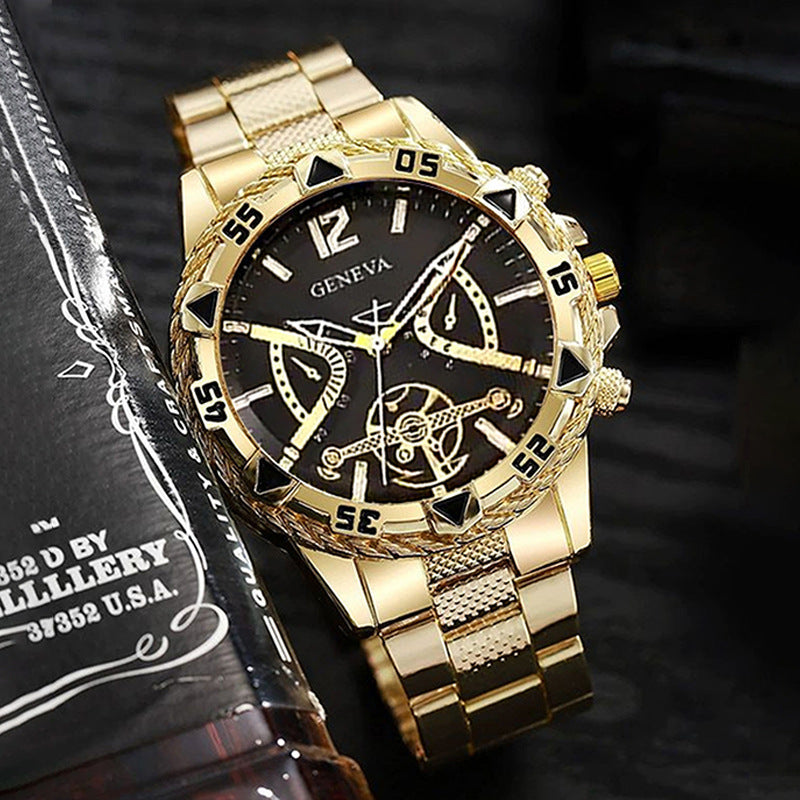 Men's Authentic Volkswagen Fully Automatic Mechanical Watch With Steel Strap - ARCHSHOPE