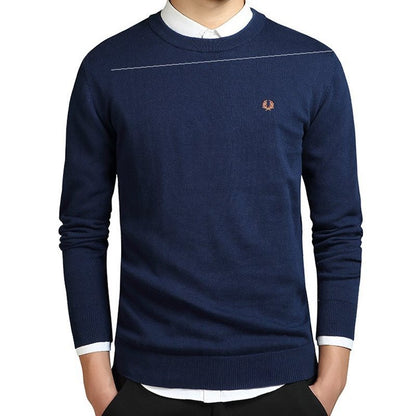 Pulls en coton tricotés pour hommes