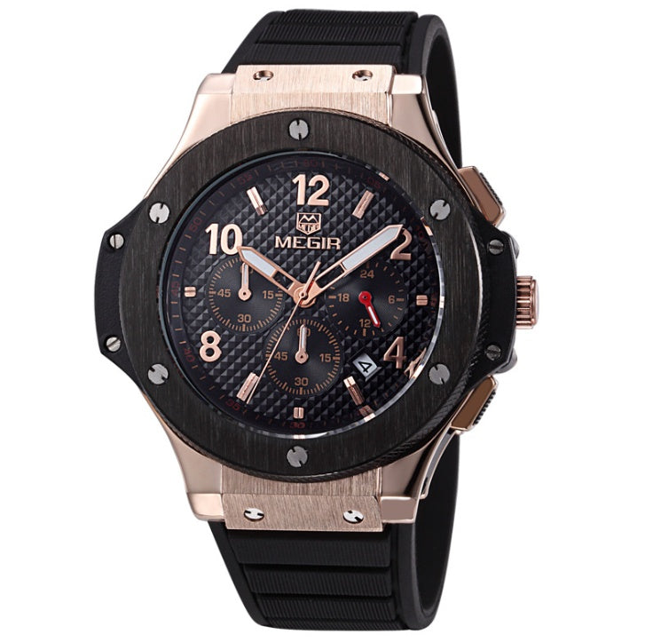 Watches Men Luxury Quartz Wrist Watch Male Sports Military Chronograph Watches - ARCHSHOPE