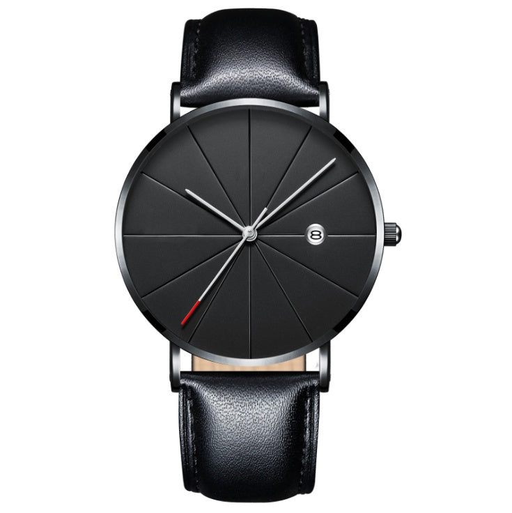 Simple calendar watch male creative waterproof quartz watch - ARCHSHOPE
