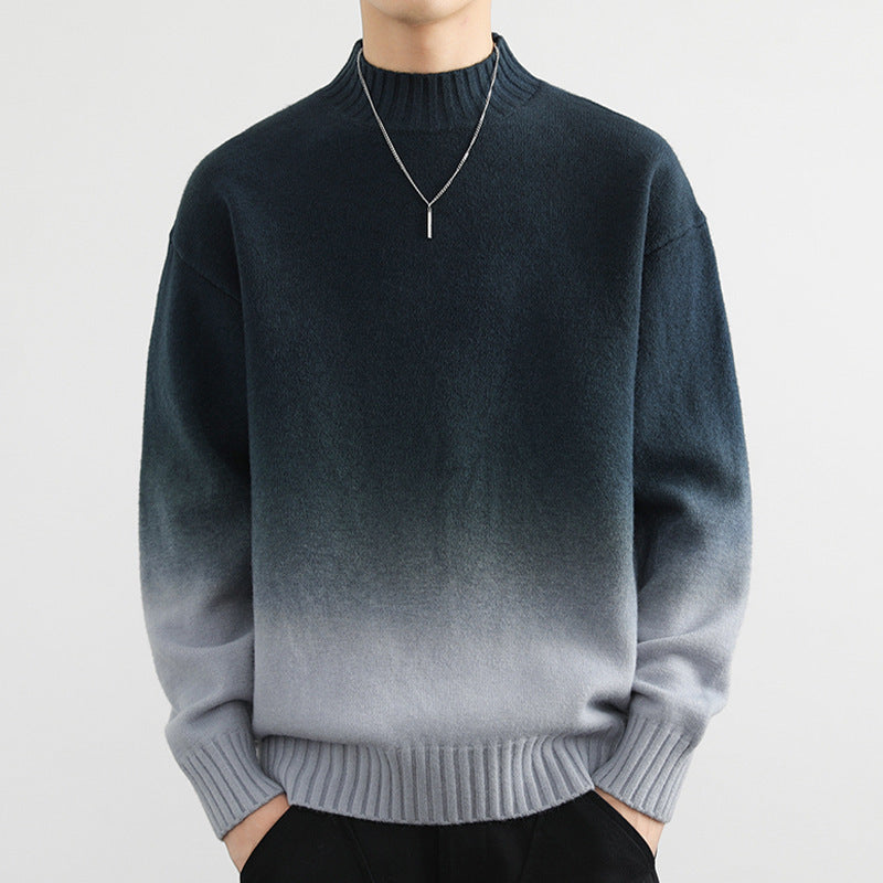 Pull dégradé de personnalité tendance pour hommes