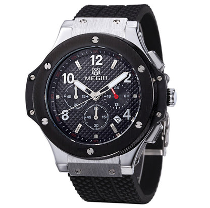 Watches Men Luxury Quartz Wrist Watch Male Sports Military Chronograph Watches - ARCHSHOPE