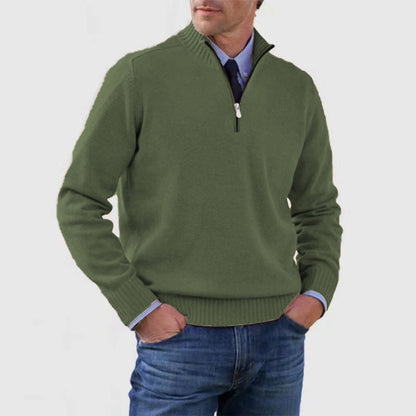 Men's Plus Size Knitwear Zipper - ARCHSHOPE