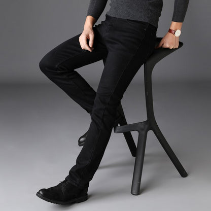 Schwarze Herrenjeans 