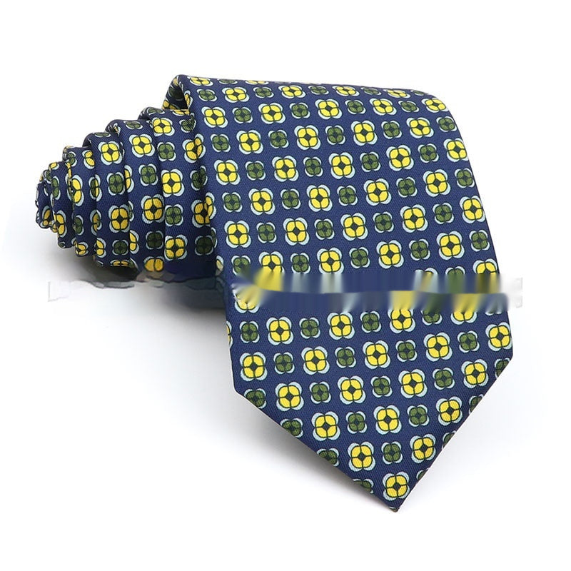 Business Polyester Men's Printed Workplace Tie - ARCHSHOPE