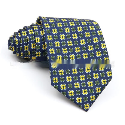 Business Polyester Men's Printed Workplace Tie - ARCHSHOPE
