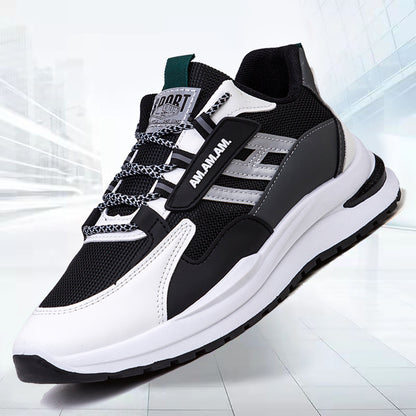 Baskets blanches pour hommes, chaussures de sport, course à pied, marche