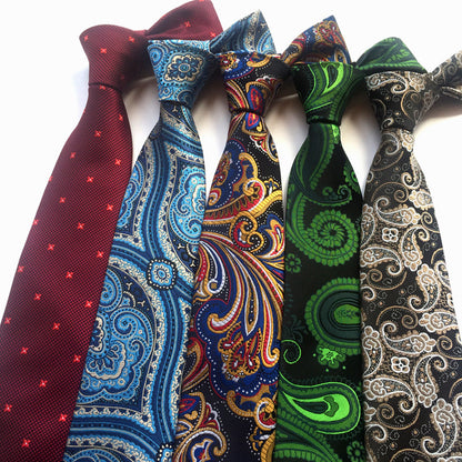 Men's Casual Formal Wear Polyester Jacquard Tie - ARCHSHOPE