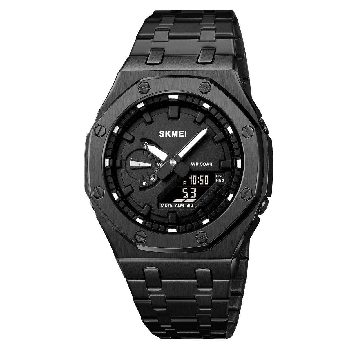 Men's Creative Multifunction Dual-Display Business Electronic Watch - ARCHSHOPE