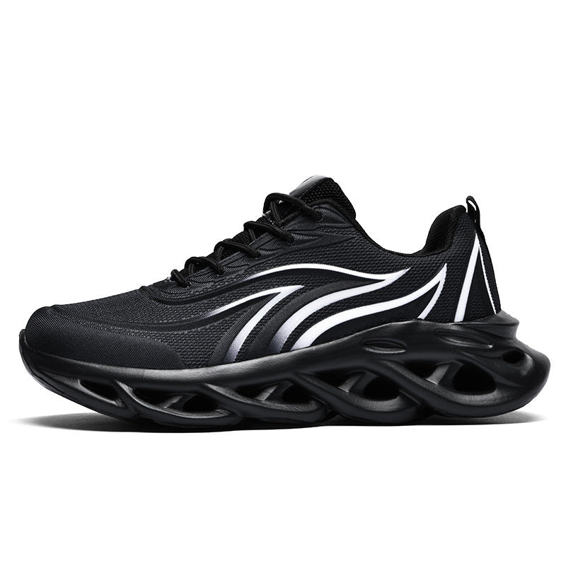 Chaussures de sport tendance de style coréen pour hommes, chaussures de course décontractées