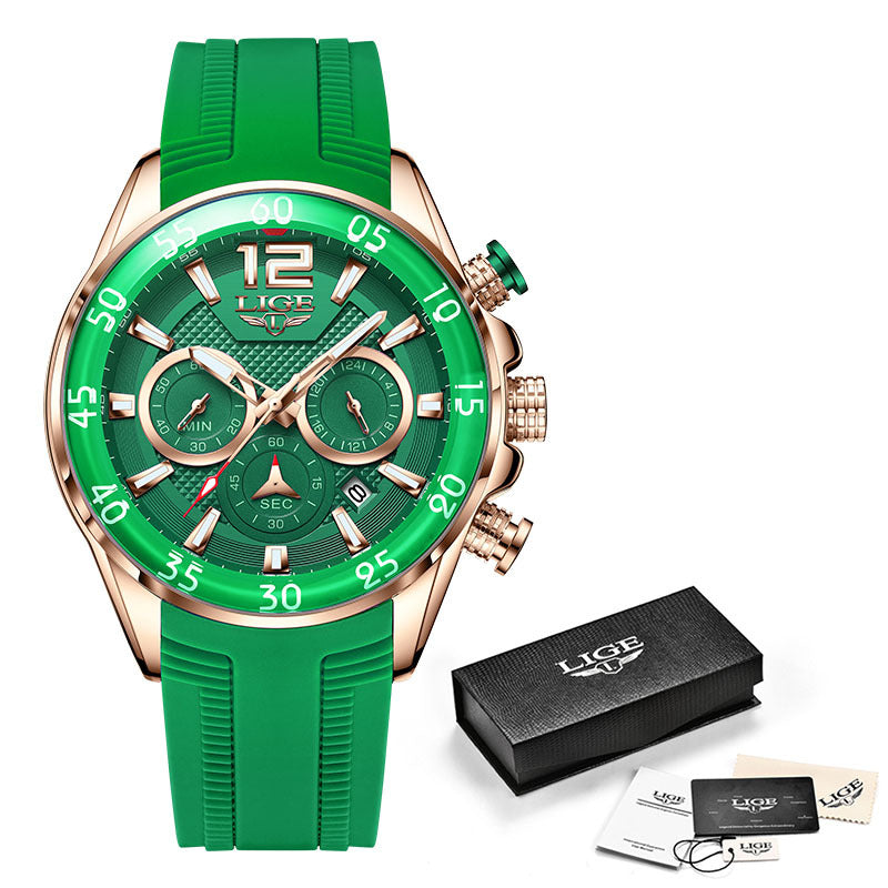 Quartz Men's Waterproof Watch Multi-function - ARCHSHOPE
