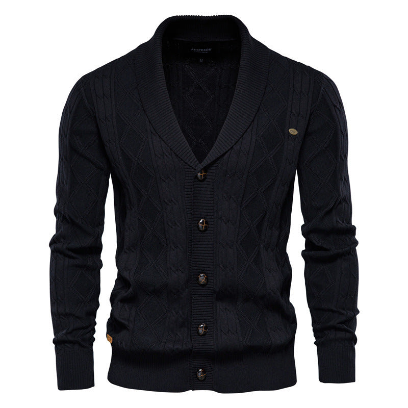 Pull cardigan homme tendance pull rembourré