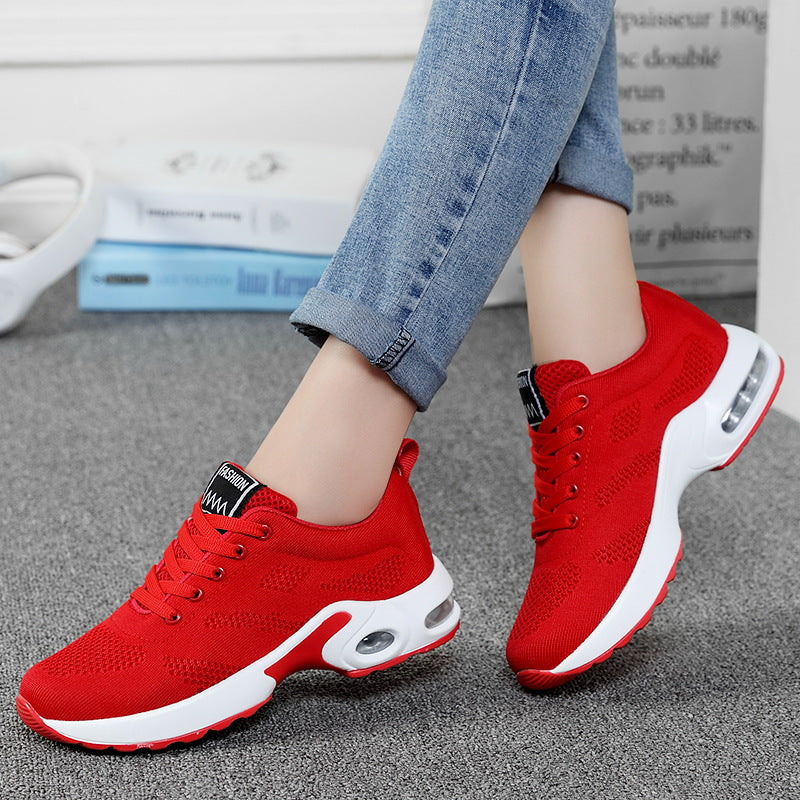 Dense Mesh Flyknit All-matching Comfortable Casual Women Sneaker - ARCHSHOPE