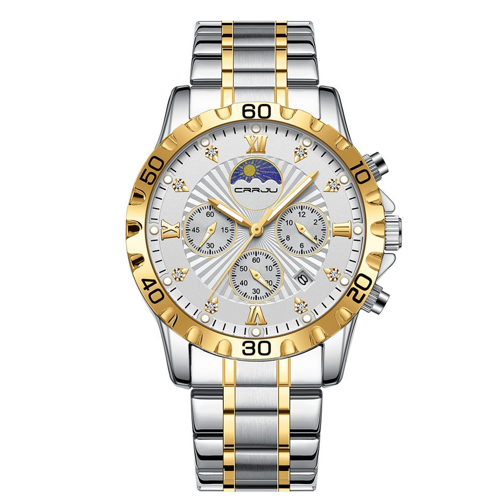 Men's Multifunctional Business Calendar Quartz Watch - ARCHSHOPE