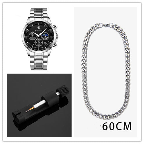 Sports Men's Watches Multifunctional Waterproof Quartz Watch - ARCHSHOPE